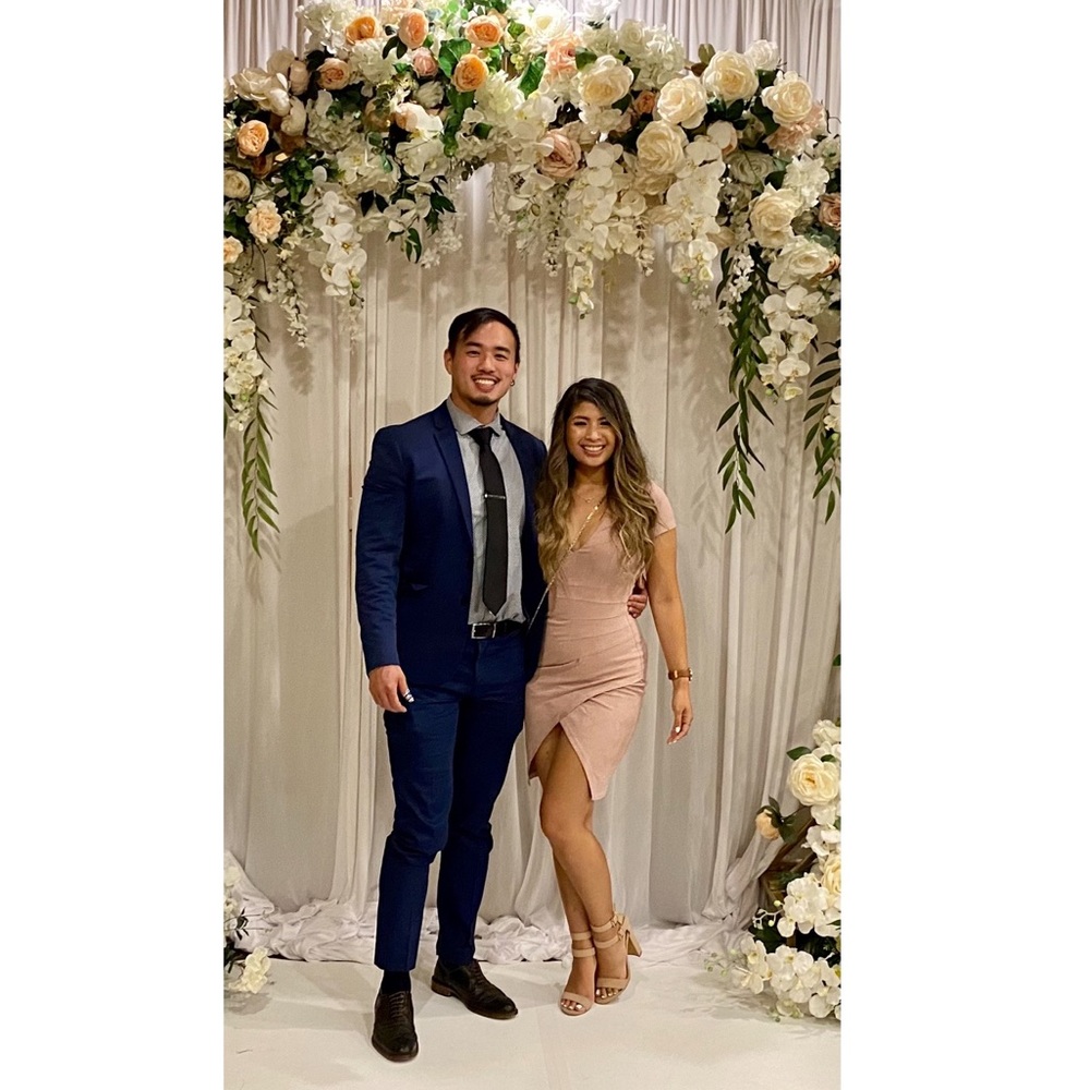 Light Pink Suede Wedding Guest Dress Size Small